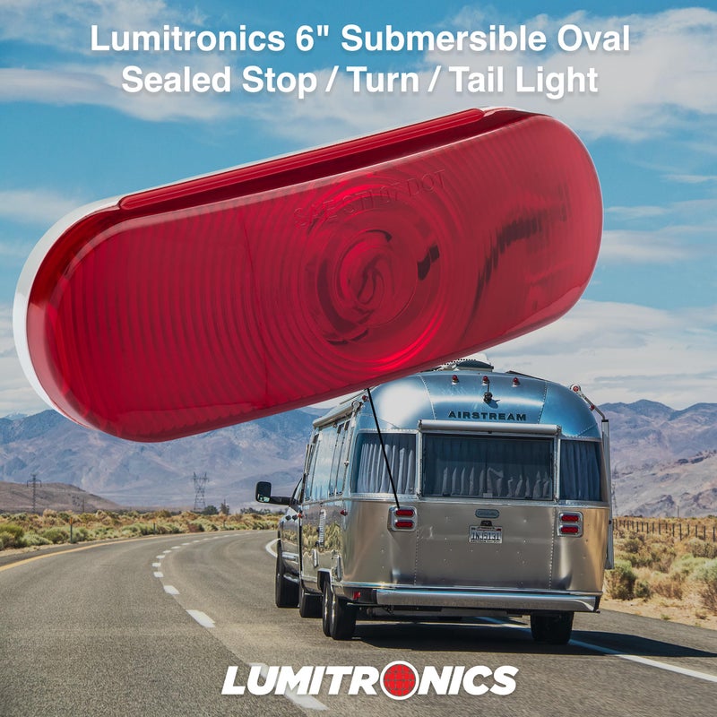 Lumitronics 6 inch Submersible Oval Sealed Stop/Turn/Tail Light - Image 4
